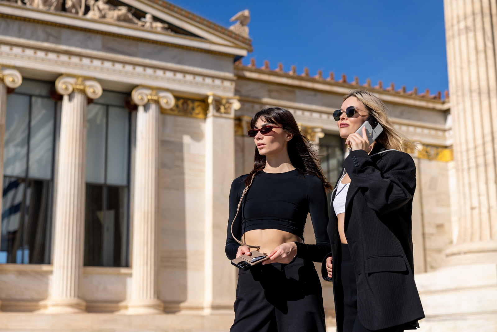 Holstere iPhone Case Crossbody Phone Purse Holster Collection with Genuine Leather and Adjustable Necklace Cross Body Strap to Wear Phone Across Body iPhone 15, 15 Pro, 15 Pro Max, 15 Plus