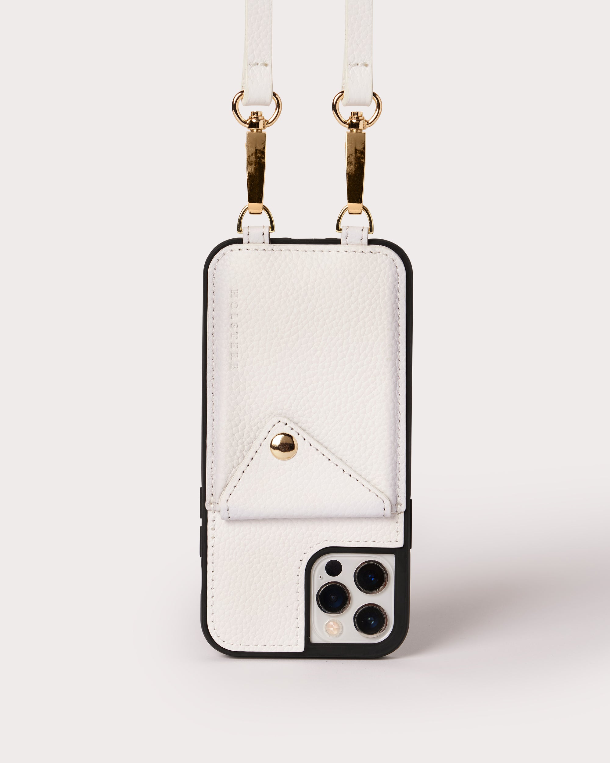 Crossbody iPhone Case - Royal (Gold Chain)